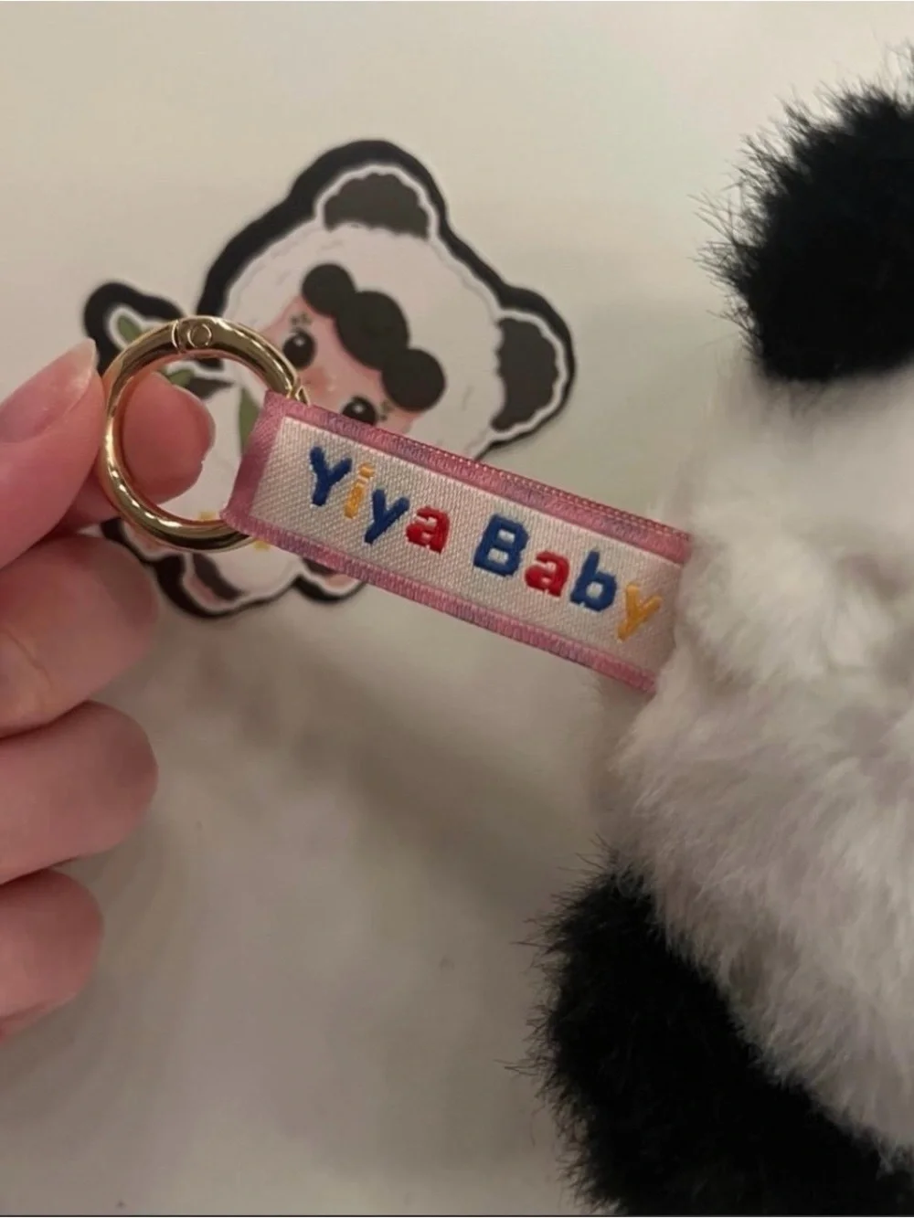 Baby Three adorable panda